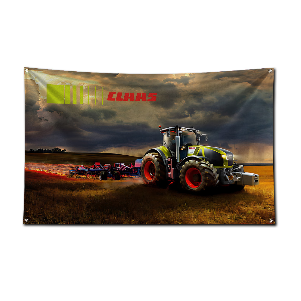 Tractor & Combine Harvester Fl - Agriculture Farming Logos recension och pris