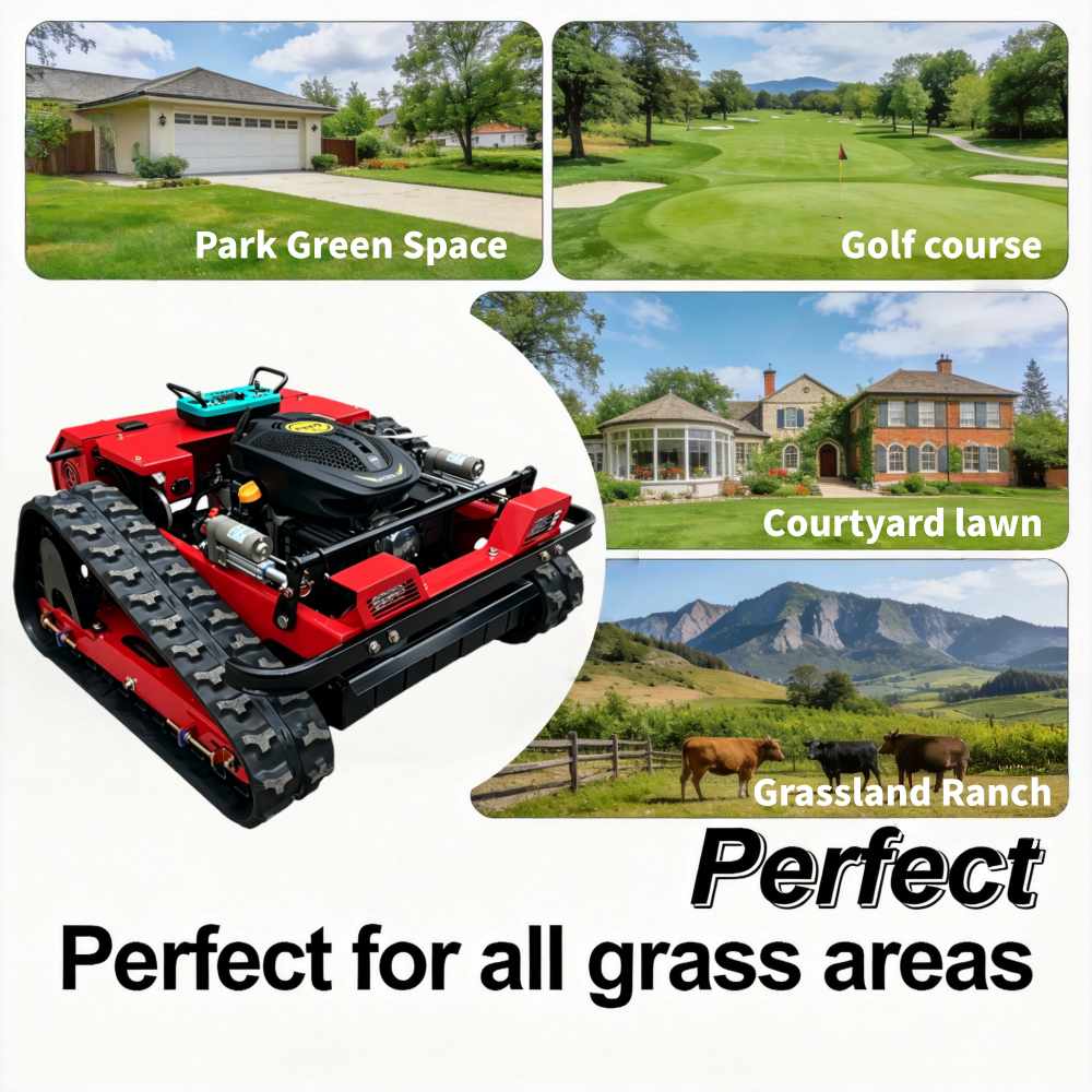 Small Tracked Lawn Mower 1000m - Farming Zero recension och pris