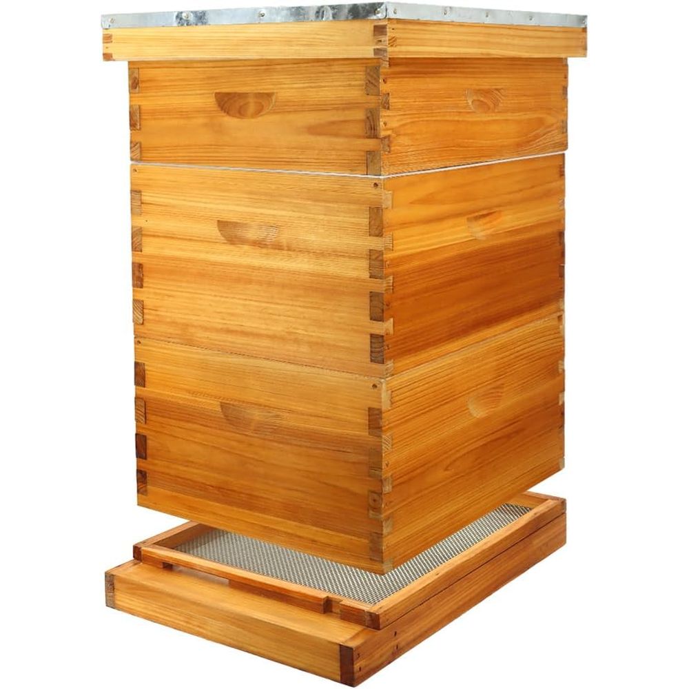 10-Frame Beehive Kit with Waxe - Beehive Frame Wax recension och pris